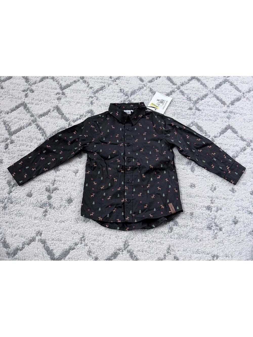 Deux Par Deux Boys Button Up Shirt